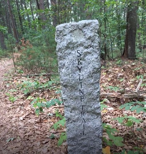 Skyline Trail marker